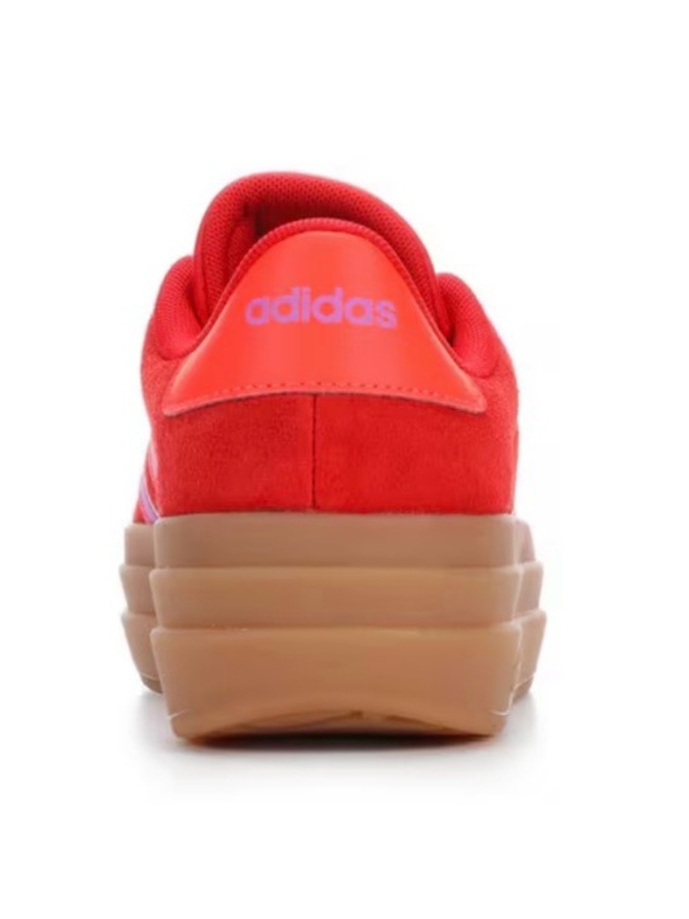 Adidas VL Court 3.0 Bold Platform Sneakers Red / Pink / Gum Women’s - Picture 5 of 14
